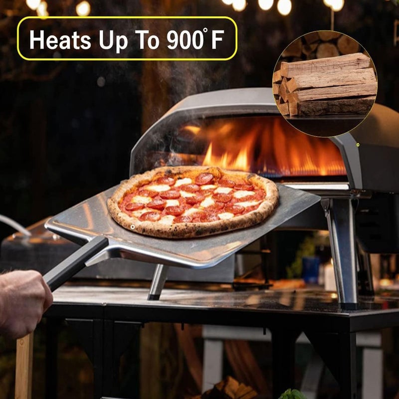 Old Potters Kiln Dried ~6 x 0.5-1.5 Inch Mini Pizza Oven Cooking Logs, Wood Logs for Grills and Smokers, Solo Stove Mesa XL (790 Cubic Inches), Cherry - Image 5